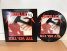 METALLICA - KILL EM ALL - BRAND NEW PICTURE DISC LP VINYL RECORD W/ JACKET