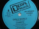 Chartz-Girls World-UK Private 80s DIY Modern Soul Funk Boogie Vinyl 7”-1983-HEAR