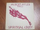 ALBERT AYLER trio Spiritual Unity '65 ESP-1002 MONO LP red label john coltrane