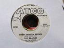 THE BEATLES sweet georgia brown/take out some insurance on me baby ATCO PROMO 45
