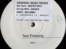 SERGE GAINSBOURG Vu de l'extérieur Sessions TEST PRESSING FRANCE 2016