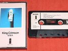 KING CRIMSON - CASSETTE TAPE - USA - UK FIRST ISSUE - PINK ISLAND PAPER LABELS