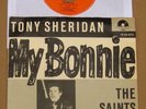 Tony Sheridan & The Beatles  - My Bonnie -  German Picture Sleeve PS 7