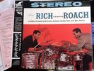 Jazz LP Buddy Rich Versus Max Roach MERCURY EXPR-1016 JAPAN Buddy Rich AUTOGRAPH