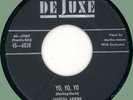 MARTHA MOORE Yo, Yo, Yo / I Gets a Hard Way to Go 45rpm DeLuxe 1954