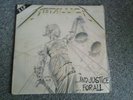 METALLICA 1st Press OZ 2LP and justice for all 88 Vertigo records 8360621