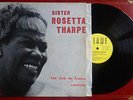 SISTER ROSETTA THARPE - HOT CLUB DE FRANCE LIVE - RARE LP - FLAME PV 1001 - 1966