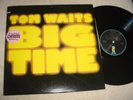 SUPER CLEAN / PROMO  -TOM WAITS -Big Time -original U.S. LP -Island