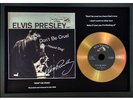 ELVIS PRESLEY 'DON'T BE CRUEL' SIGNED GOLD PRESENTATION DISC