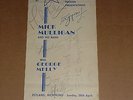 Mick Mulligan & His Band 1957 Zetland Cinema, Richmond Programme (Hand Signed)