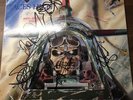 Iron Maiden Aces High - Signed 12 Inch Maxi - Single