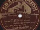 Fred Marley Orchester 1931 : Das gibts nur einmal, das kommt nicht wieder