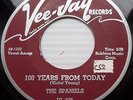 SPANIELS orig.VEE JAY Doowop 45 100 years from Today b/w These Three Words FM580