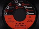 DICK HYMAN: Strobo / Lay, Lady, Lay 45 (dj) Rock & Pop