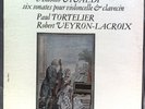 ERATO STU 70240 TORTEILER - VIVALDI - 6 SONATES POUR VIOLONCELLE & CLAVECIN