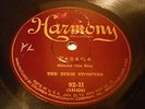 JAZZ FLETCHER HENDERSON ORCH Chinese Blues / Panama HARMONY 92 V+V++