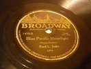 JAZZ FRED L. JESKE Blue Pacific Moonlight-2/Luther Brothers BROADWAY 1450 VV+/V-