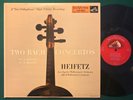 JASCHA HEIFETZ Bach two violin concertos LP / RCA LM-1818 Mono '54 SD NM-/NM