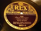 JAZZ RUTH ETTING You/It's Love Again REX 8852 E-/E