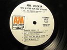 1969 WHITE LBL PROMO JOE COCKER   HELP FROM MY FRIENDS JIMMY PAGE WINWOOD Psych