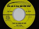 Latin 45 JOE CUBA I Got You Under My Skin/Mambo Of The Times on Rainbow