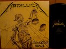 Metallica And Justice For All NM 2LP Blackened metal