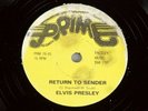 Prime Records 78 RPM Reissue - Elvis Presley - Return to Sender / Moody Blue