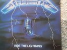 METALLICA 'Ride The Lightning' vinyl LP 1984 Music For Nations MFN 27