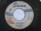 The Beatles 45 rpm Record She Loves You Swan Blue Label