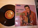 ELVIS PRESLEY THE BEST OF ELVIS UK 1957 LP CLOSE TO MINT PENNY START NO RESERVE