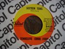 POPCORN / SOUL  TENNESSEE ERNIE FORD  sixteen tons  CAPITOL SWIRL  CLEAN
