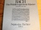 Sviatoslav RICHTER Bach Well Tempered Clavier II 3-LP-Box Eurodisc