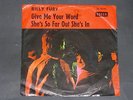 7-Single-Beat-BILLY FURY-Give me your word