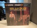 BELAFONTE AT CARNEGIE HALL, CLASSIC RECORDS, LP