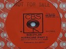 BOB DYLAN Hurricane Part 1 & 2 RARE  Original AUSTRALIA Press PROMO 1975 Vinyl