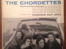 The Chordettes S/T LP Orig. Mono Cadence CLP 3001 VG+ Archie Mr. Sandman