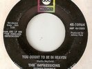 THE IMPRESSIONS You Ought To Be In Heaven ABC CHICAGO  NORTHERN SOUL 45