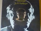 TIM HOLLIER Message to a Harlequin LP UA 1968 ITA orig+ster UAS9036 JOHN CAMERON