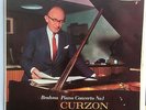 DECCA SXL 6023 WBG ED1 1962 BRAHMS PIANO CONCERTO No. 1 CURZON SZELL LSO LP