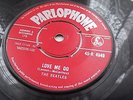Beatles Love Me Do/ Ps I love You 1963 Red & Silver Label1st Pressing + NEMS Bag