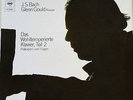 BACH Wohltemperierte Klavier Well Tempered Clavier 2 Gould 4 LP CBS S 77337 NM