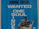 Johnnie Taylor Wanted One Soul Singer Japan LP Promo P-6170A Insert Atlantic