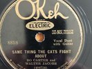 Okeh 8858 Bo Carter & Walter Jacobs TIME IS TIGHT w guitar E+ 1930 78 rpm