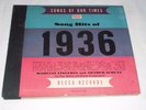 MARLENE FINGERLE & ARTHUR SCHUTT-Song Hits Of 1936 (1947) 4x 78 RPM Shellac Set
