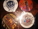 Motörhead,Samson,Tygers of Pan Tang,Budgie,4 x Picture , Single,Vinyl