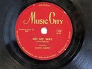 ALVIN SMITH-ON MY WAY /MY LAST LETTER ON MUSIC CITY RARE BLUES 78RPM