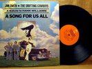 PROMO COUNTRY 2x LP: JIM OWEN A SONG FOR US ALL HANK WILLIAMS SALUTE Poster