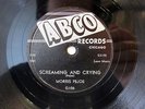 MORRIS PEJOE-SCREAMING & CRYING /MAYBE BLUES ON ABCO R&B BLUES 78RPM-NM