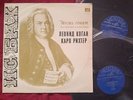 BACH Violin Sonatas Nos. 1-6 LEONID KOGAN RICHTER Melodiya VSG Stereo ED1 2LP NM