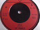 LEE FRANCIS   GIRLS ** 1976 LOVE 45